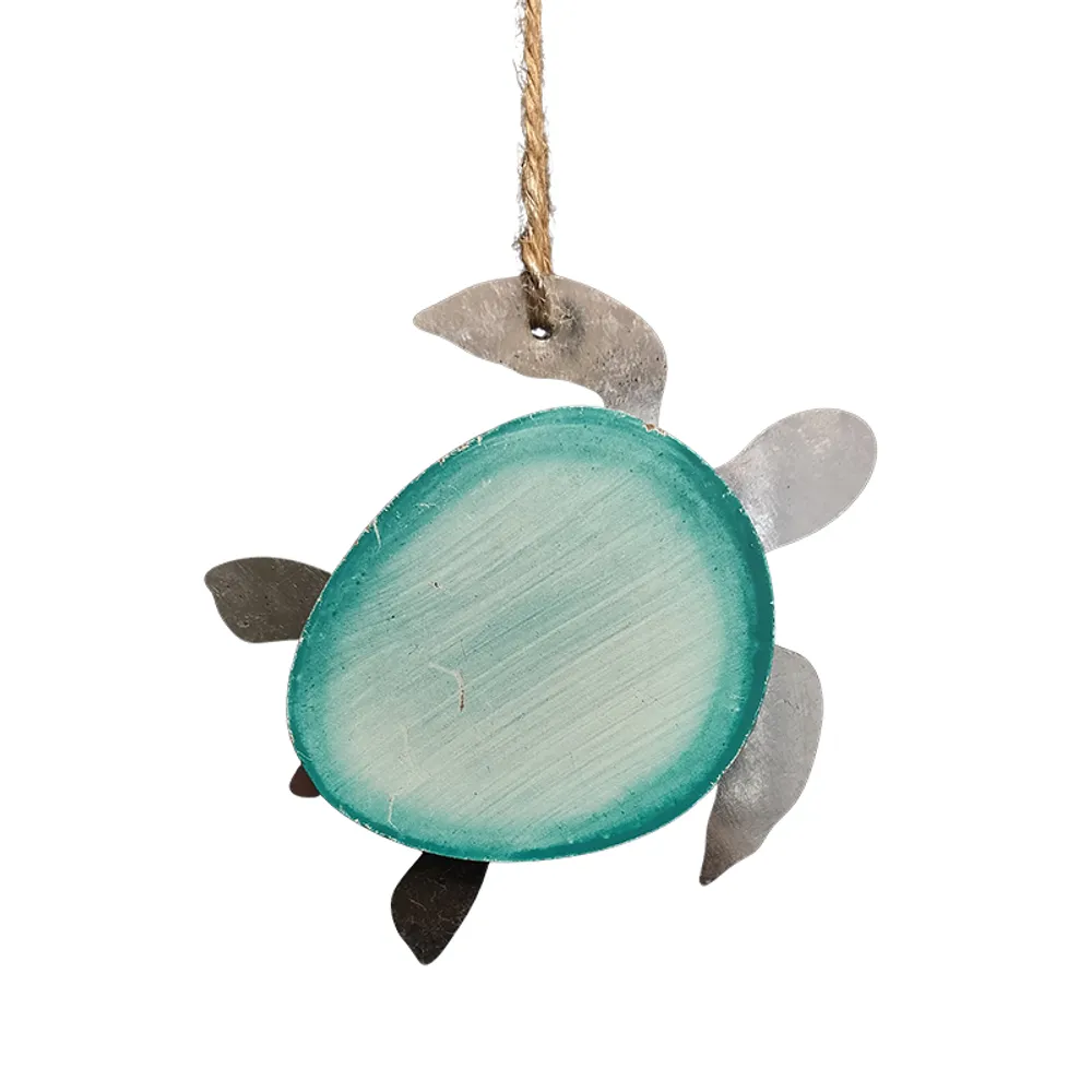 4-1/4" TURTLE CHRISTMAS ORNAMENT