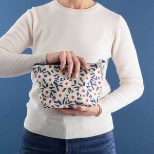 Buttercup Blooms Medium Essential Canvas Pouch 4