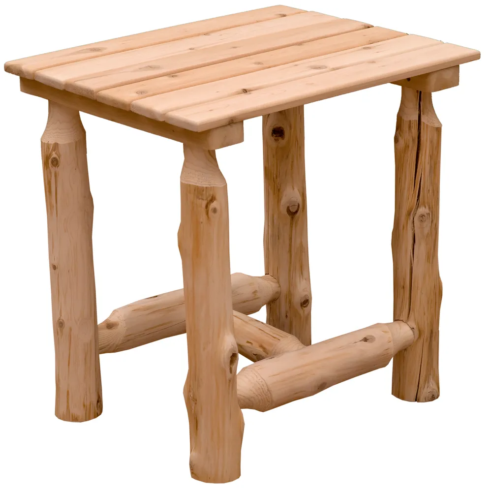 Voyageur Outdoor End Table - Unassembled - Unfinished
