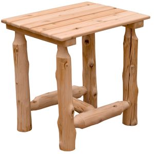 Voyageur Outdoor End Table - Unassembled - Unfinished 2