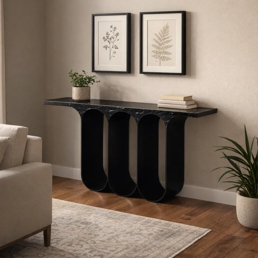 AIDENOAK BLACK CONSOLE 31 (IN)