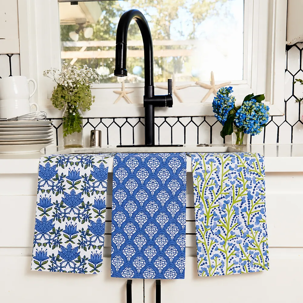 Tilly & Fifer Cotton Kitchen Towels (Set of 3)
