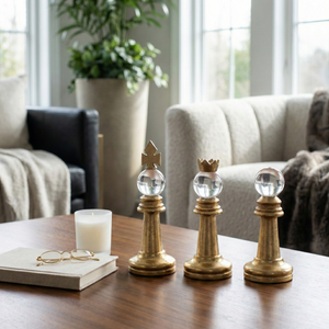 BRYNSTONE SET OF 3 GOLD DECOR 10 (IN) 11
