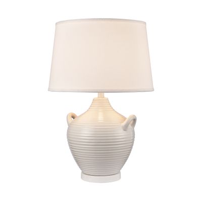 Oxford 25″ High 1-Light Table Lamp - White