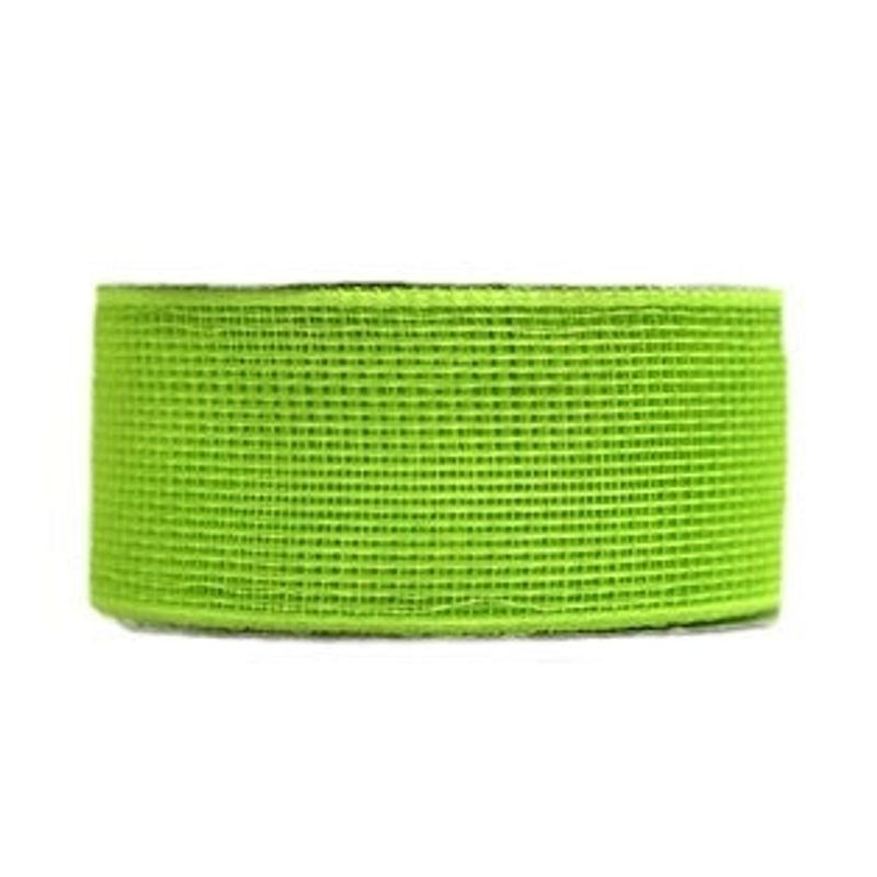 2.5" x 25yds Mesh, Spring Green