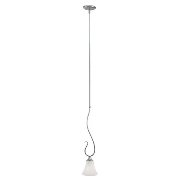 Elipse 6'' Wide 1-Light Mini Pendant - Brushed Nickel