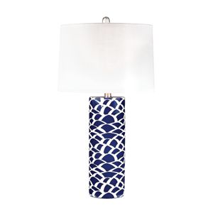 Scale Sketch 28'' High 1-Light Table Lamp - Navy 1