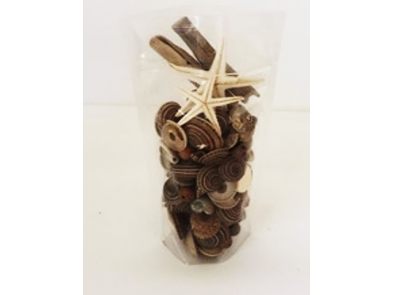Assorted Beach Themed Filler, Brown 1