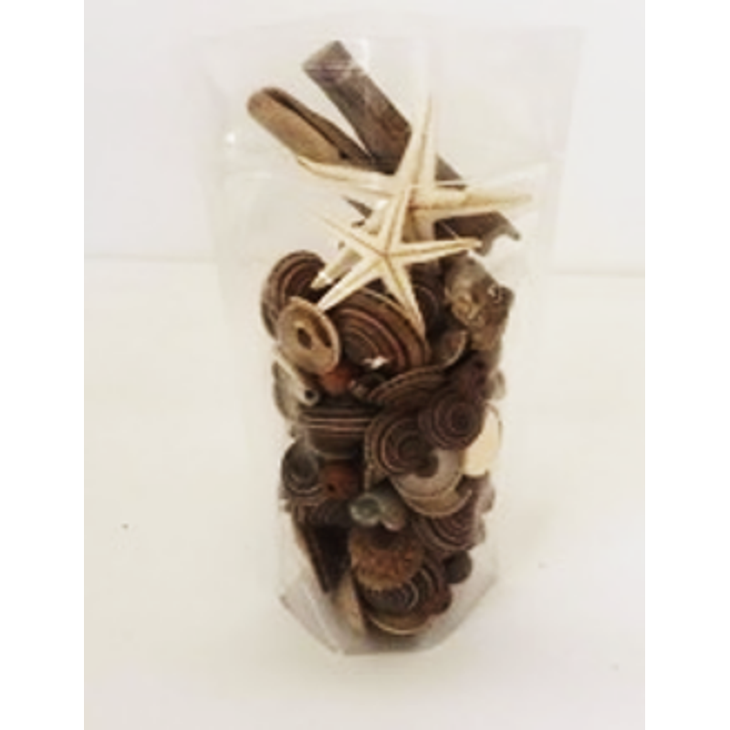 Assorted Beach Themed Filler, Brown