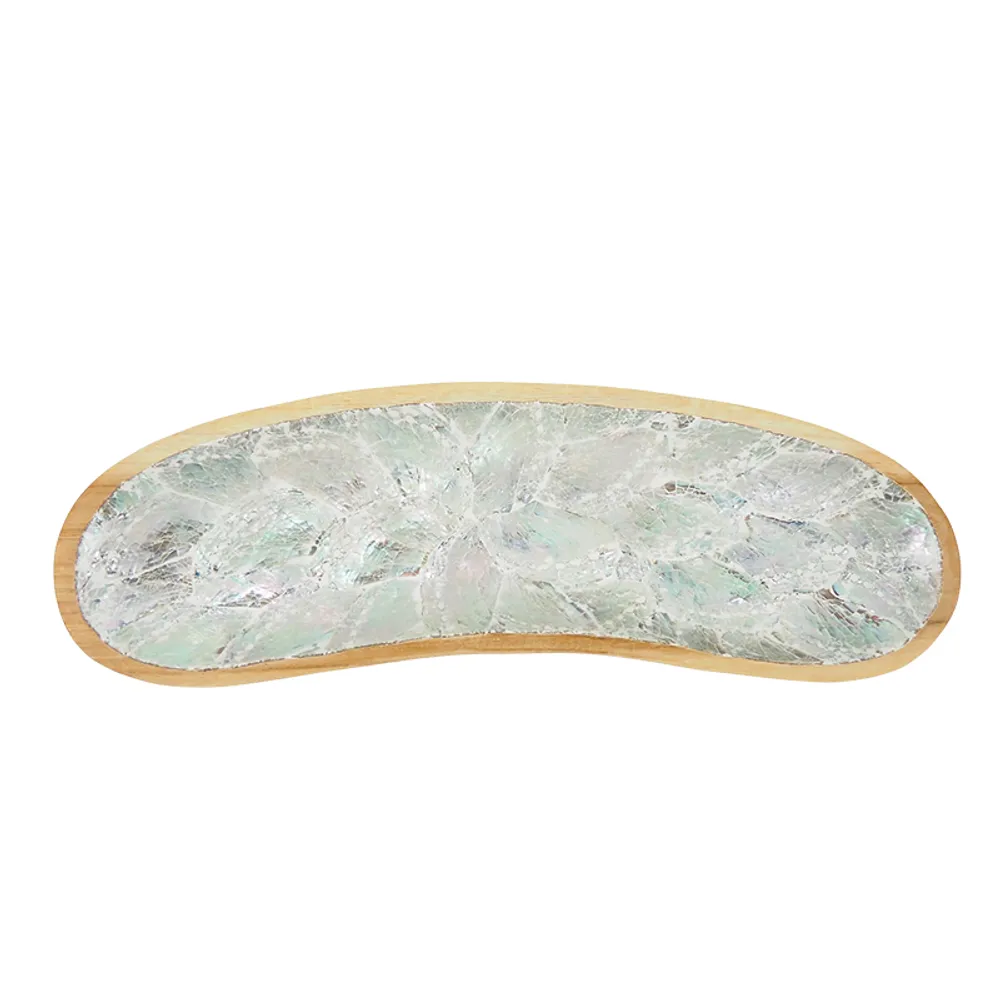 17" CAPIZ PLATE