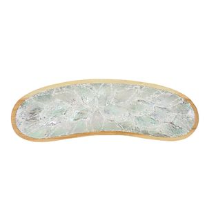 17" CAPIZ PLATE 1