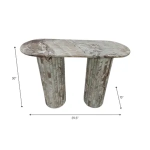 ARLOWWOOD TAN CONSOLE 30 (IN) 3