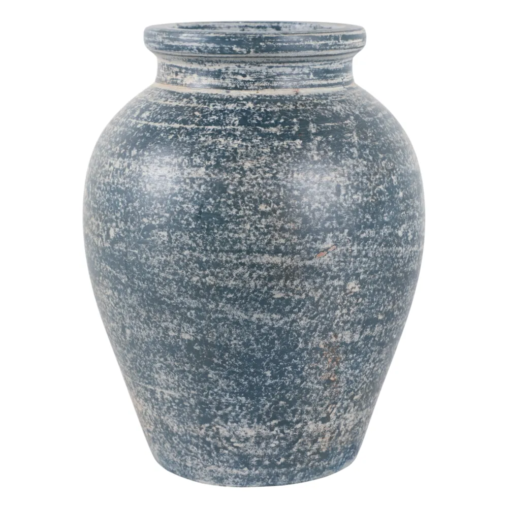CARLINROSE BLUE VASE 11 (IN)