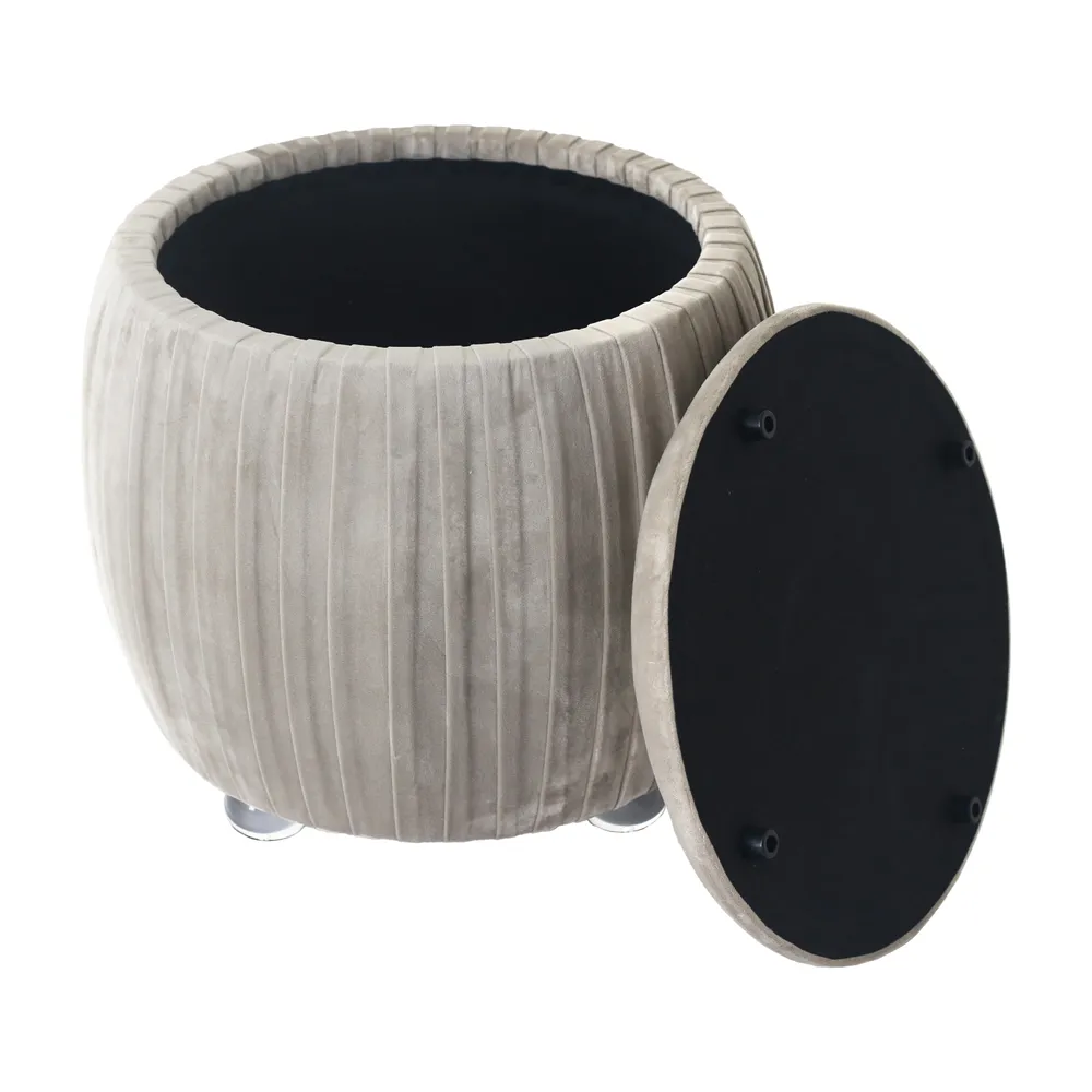 HENLEYFORD BROWN STOOL 18 (IN)
