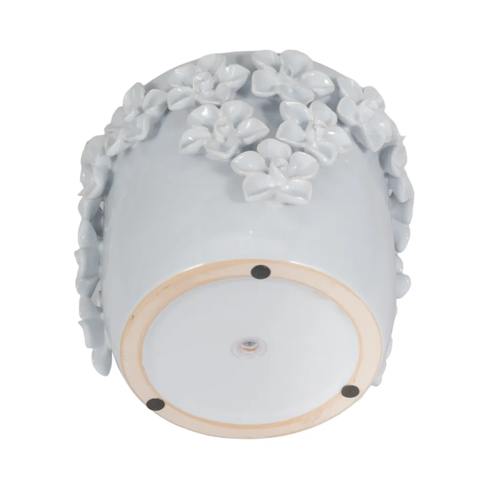 ELWINCROSS WHITE PLANTER 7 (IN)