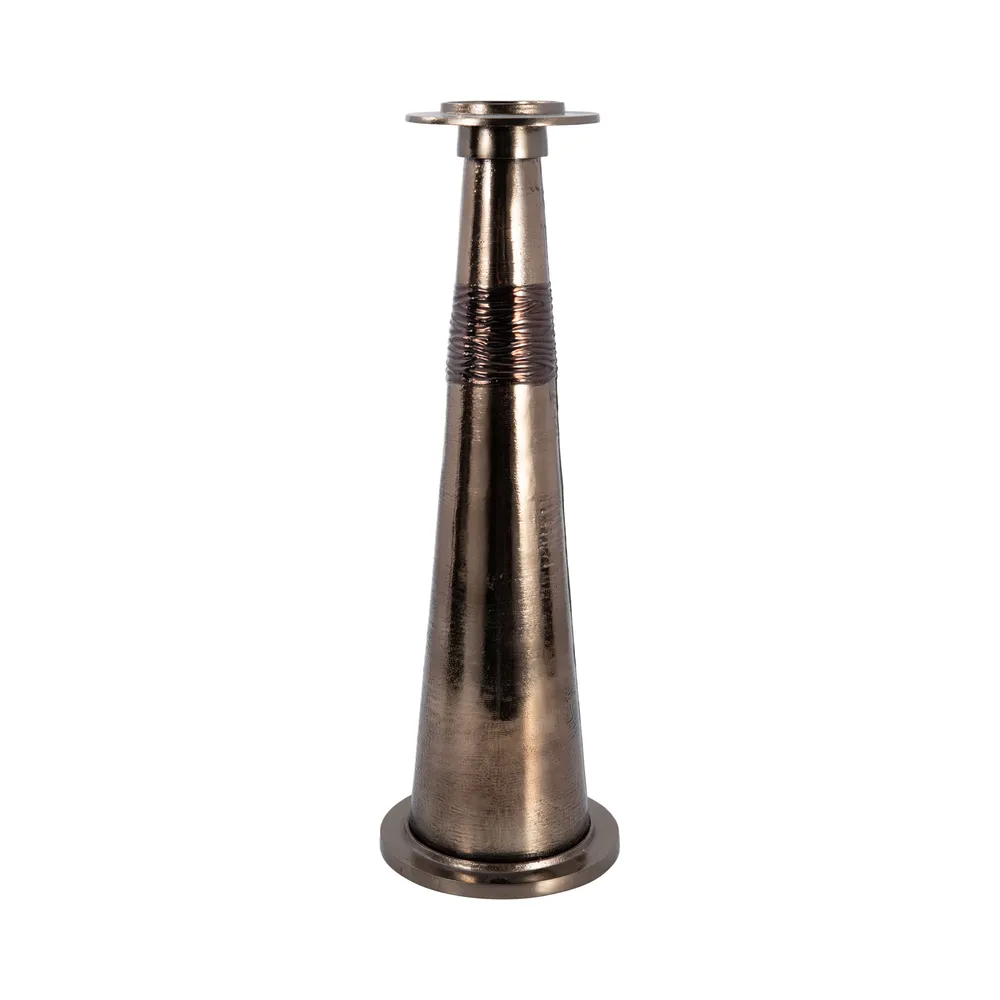BRUNOGATE BRONZE CANDLE HOLDER 24 (IN)