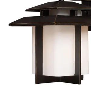 Kanso 13'' High 1-Light Outdoor Sconce - Aged Bronze 4