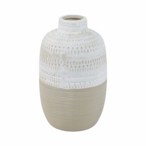 RIPLEYBEACH IVORY VASE 8 (IN) 5