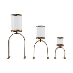 FLYNN GOLD CANDLE HOLDER 22 (IN) 1