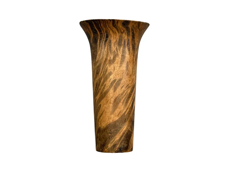 FLUTED VASE L 14.5IN 1