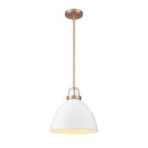 Somerville 12'' Wide 1-Light Pendant - Matte White 1