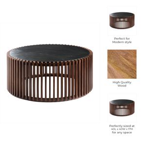 REIDMORE BROWN COFFEE TABLE 17 (IN) 10