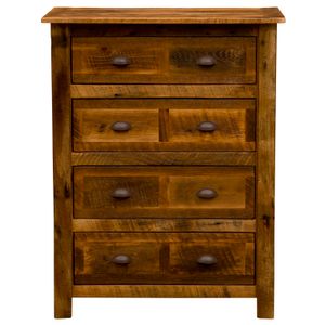 Barnwood Four Drawer Chest - Premium Line 4