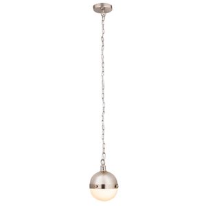 Harmelin 7'' Wide 1-Light Mini Pendant - Satin Nickel 1