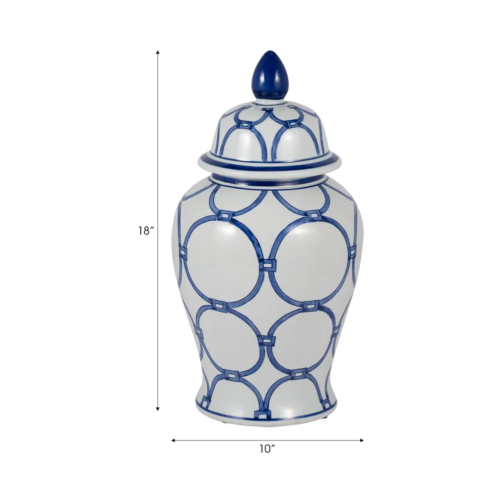 EDGARLEY BLUE CHINOISERIE 19 (IN)