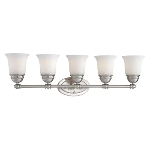 Bella 31'' Wide 5-Light Vanity Light - Brushed Nickel 1