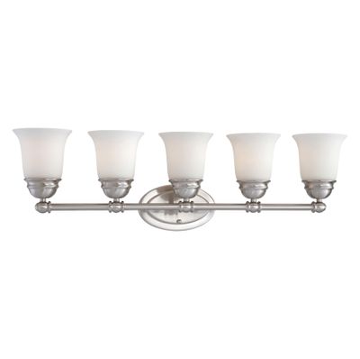 Bella 31'' Wide 5-Light Vanity Light - Brushed Nickel