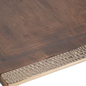 ALDENTON SET OF 2 BROWN TRAY 1 (IN) 7