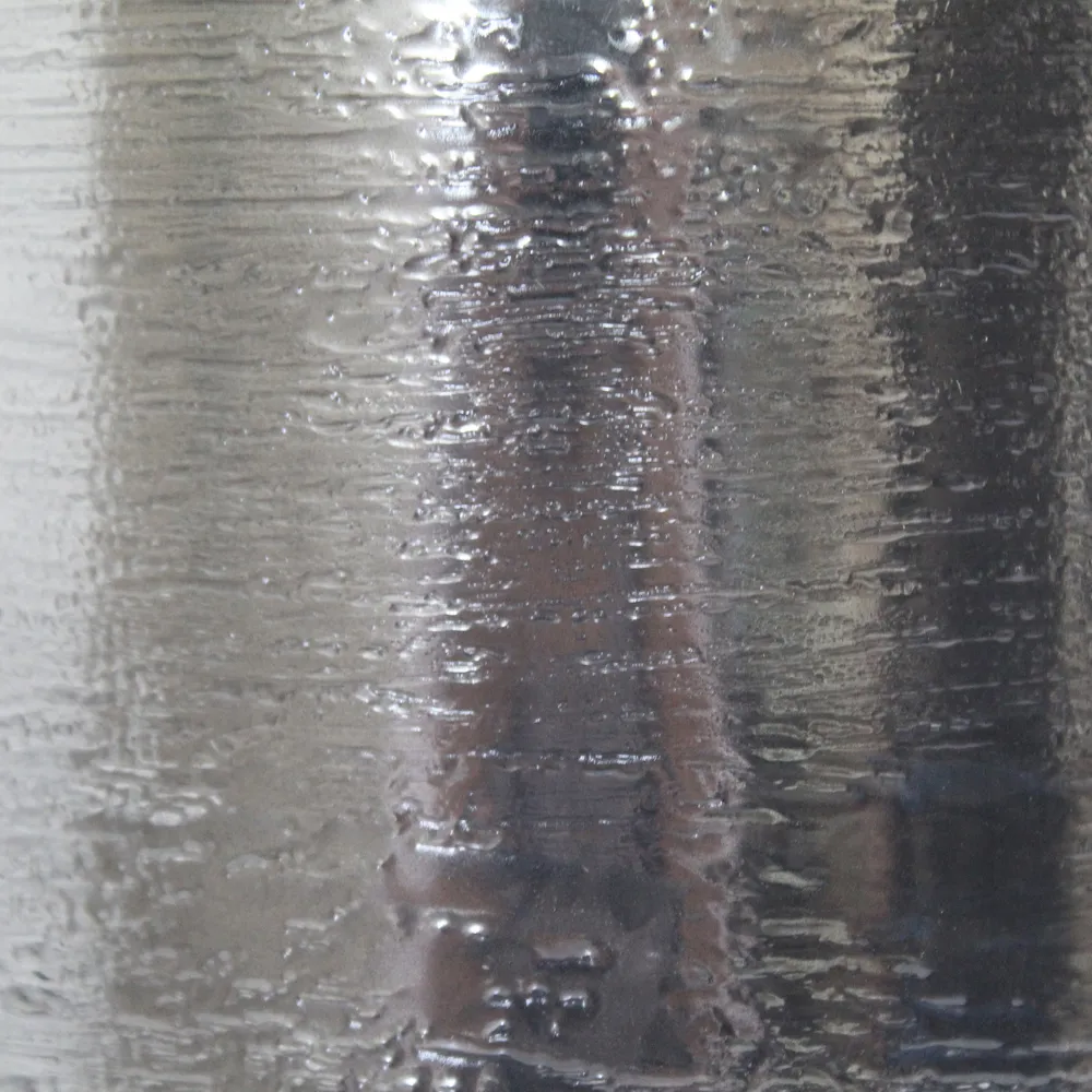 LANEWIND GRAY GLASS VASE 19 (IN)