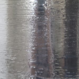 LANEWIND GRAY GLASS VASE 19 (IN) 6