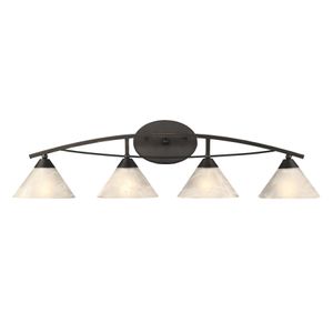 Elysburg 36'' Wide 4-Light Vanity Light - Oil Rubbed Bronze 1