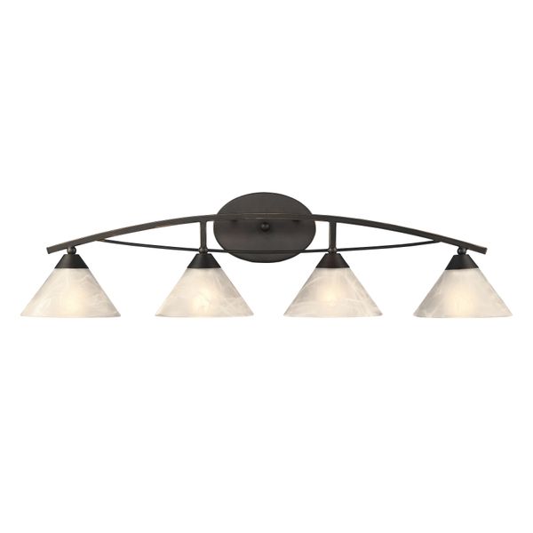Elysburg 36'' Wide 4-Light Vanity Light - Oil Rubbed Bronze
