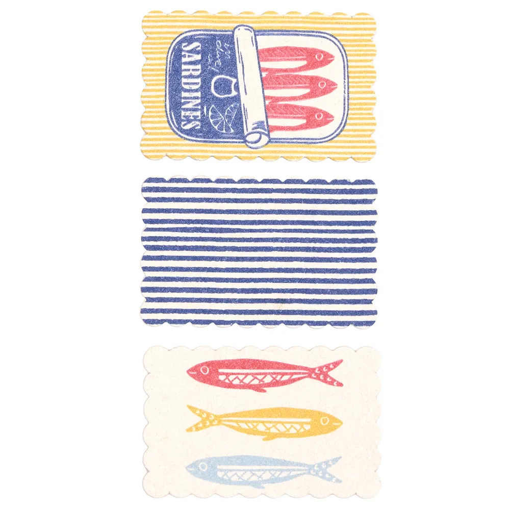 Seaside Sardines Pop-Up Sponge Set 3