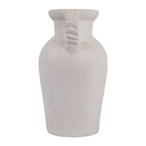 CLOVERWIND WHITE VASE 14 (IN) 4