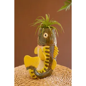 Ceramic Largemouth Bass Vase / Tabletop 1
