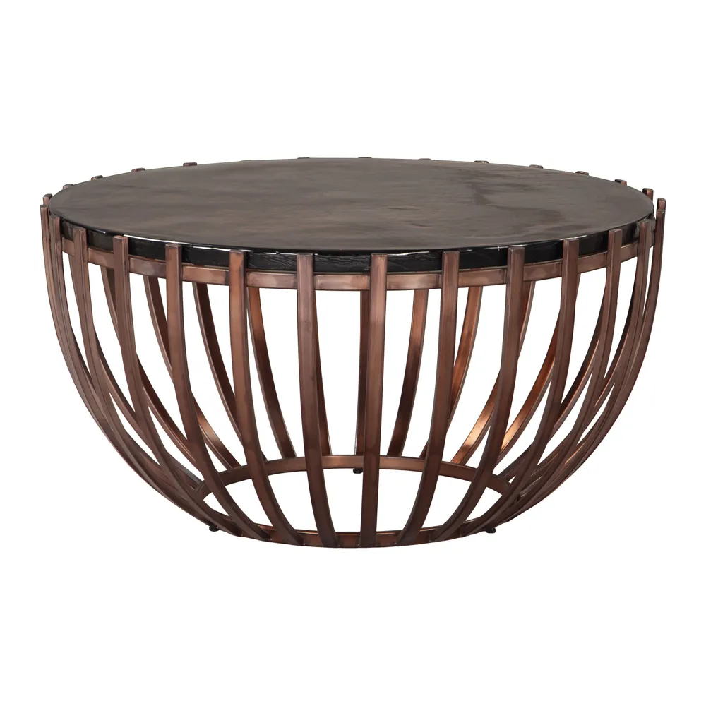 Kafig Coffee Table Bronze