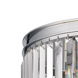 Palacial 19'' Wide 3-Light Semi Flush Mount - Polished Chrome 3