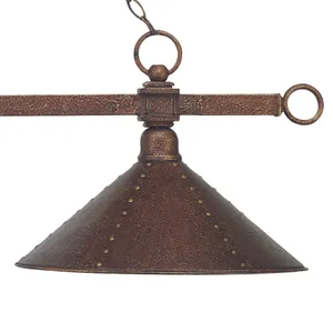 Designer Classics 58'' Wide 3-Light Linear Chandelier - Antique Copper 3