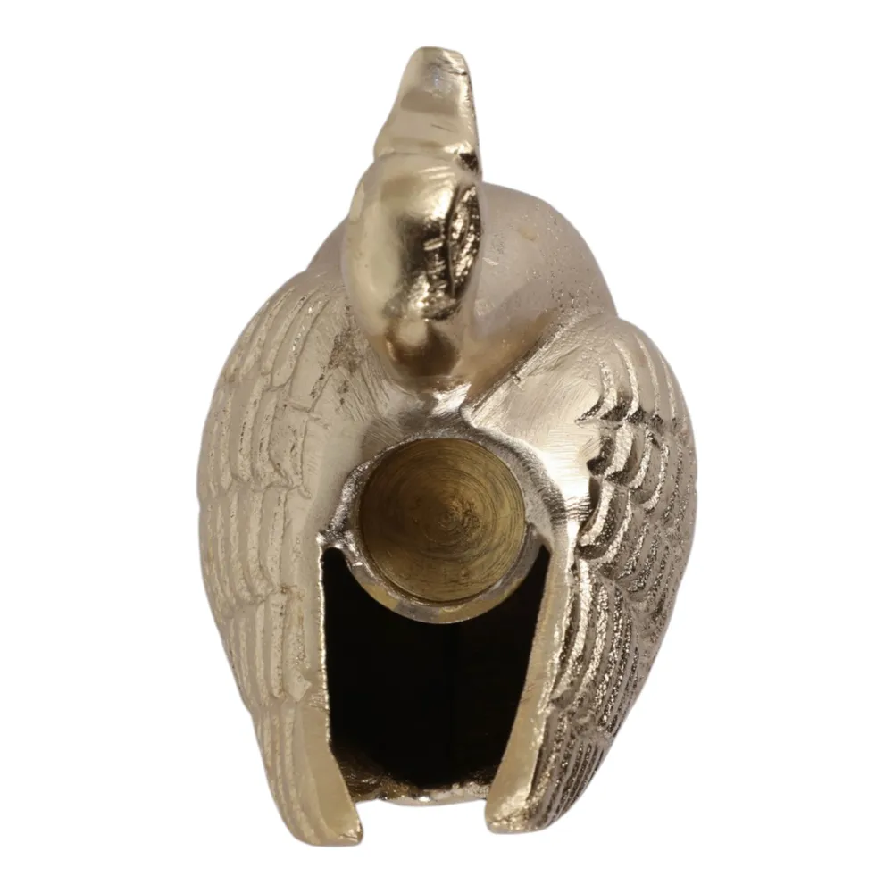 ALMAWORTH GOLD CANDLE HOLDER 4 (IN)