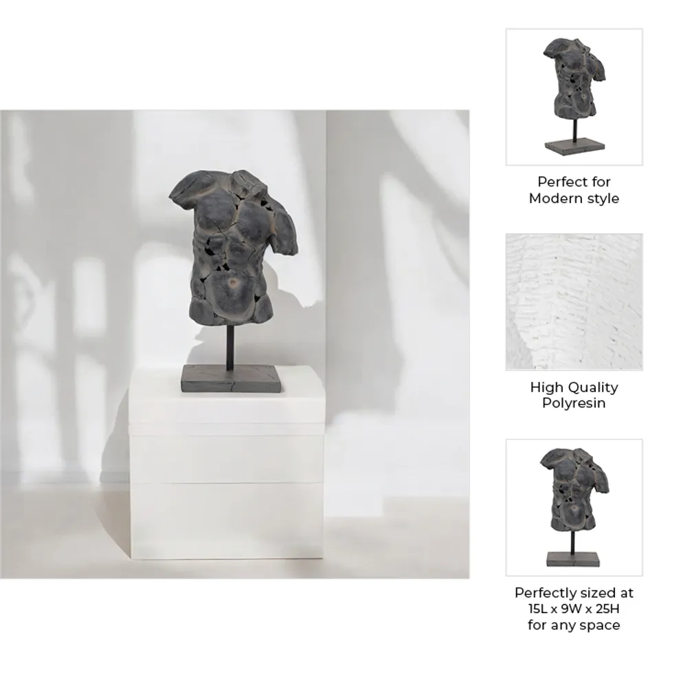 ATLASSTONE GRAY DECOR 26 (IN)