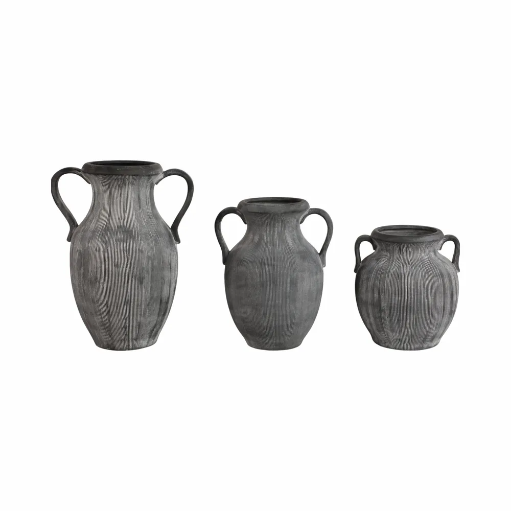 ALTONMILL BLACK VASE 15 (IN)