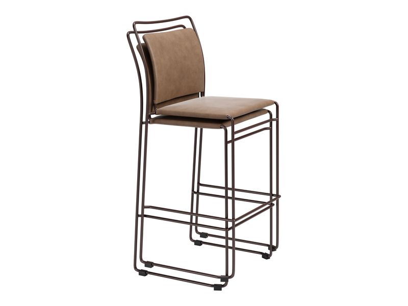 Verbena Barstool Brown 8