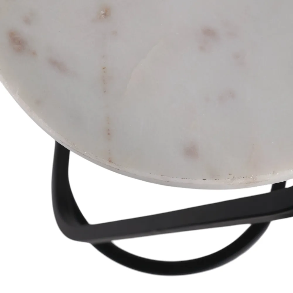 BENTONHAM SET OF 3 WHITE PLANT STANDS 21 (IN)