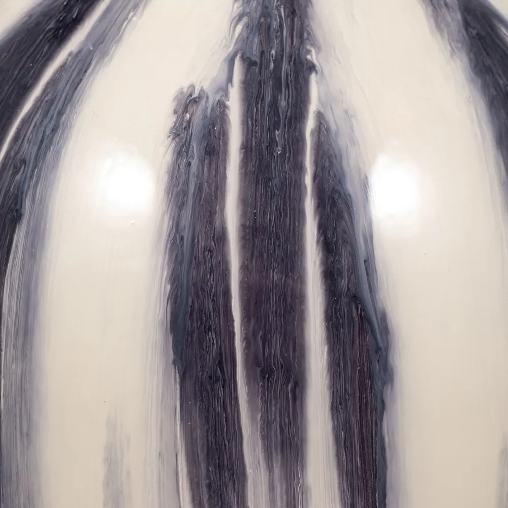 ARLOVIEW BLUE GLASS VASE 17 (IN)