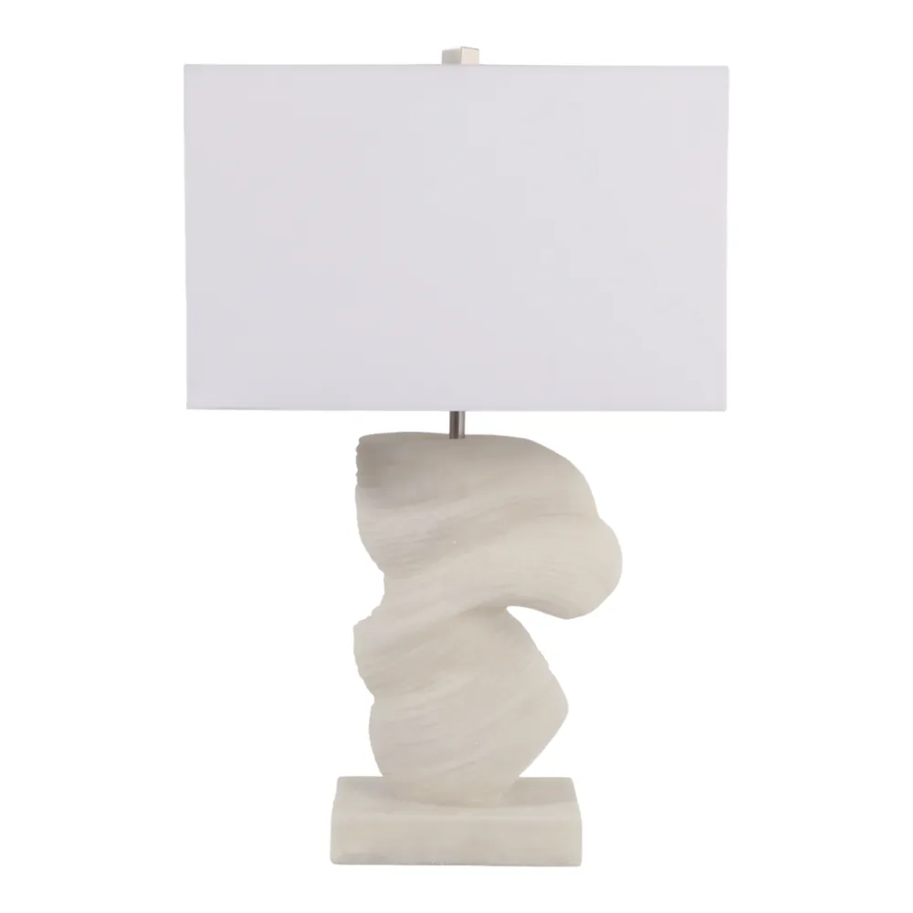 NEWTONWORTH IVORY LAMP 25 (IN)