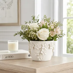 ELWINCROSS IVORY PLANTER 6 (IN) 2